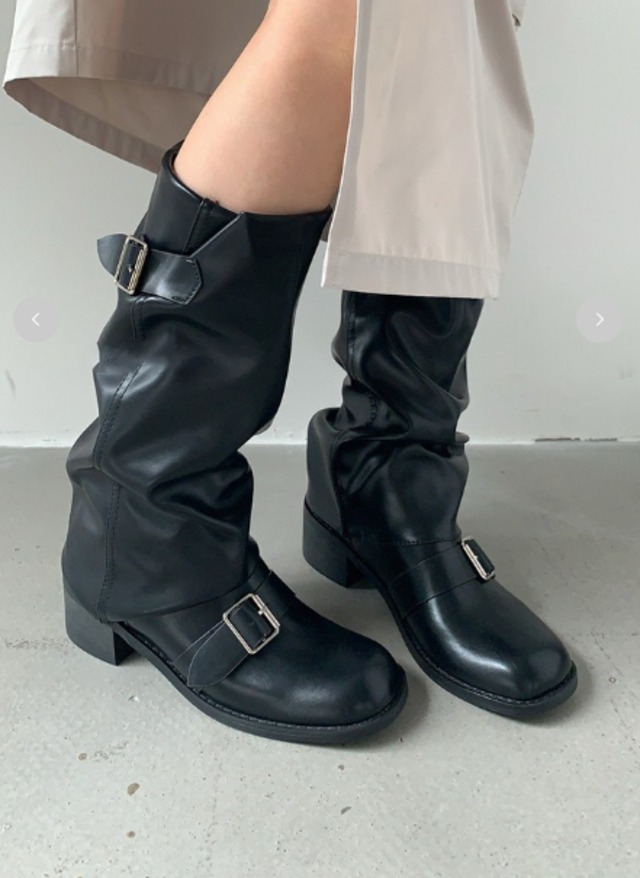 buckle long boots【20239022012】