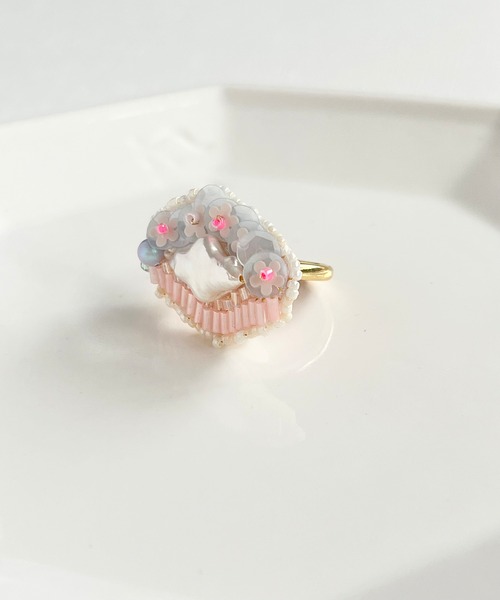 おともにしたい天然石のゆびわ star（ご予約商品）