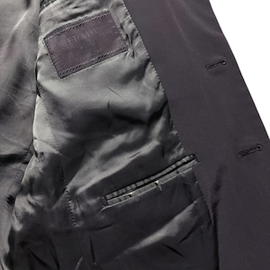 PRADA technical fabric black tailored jacket