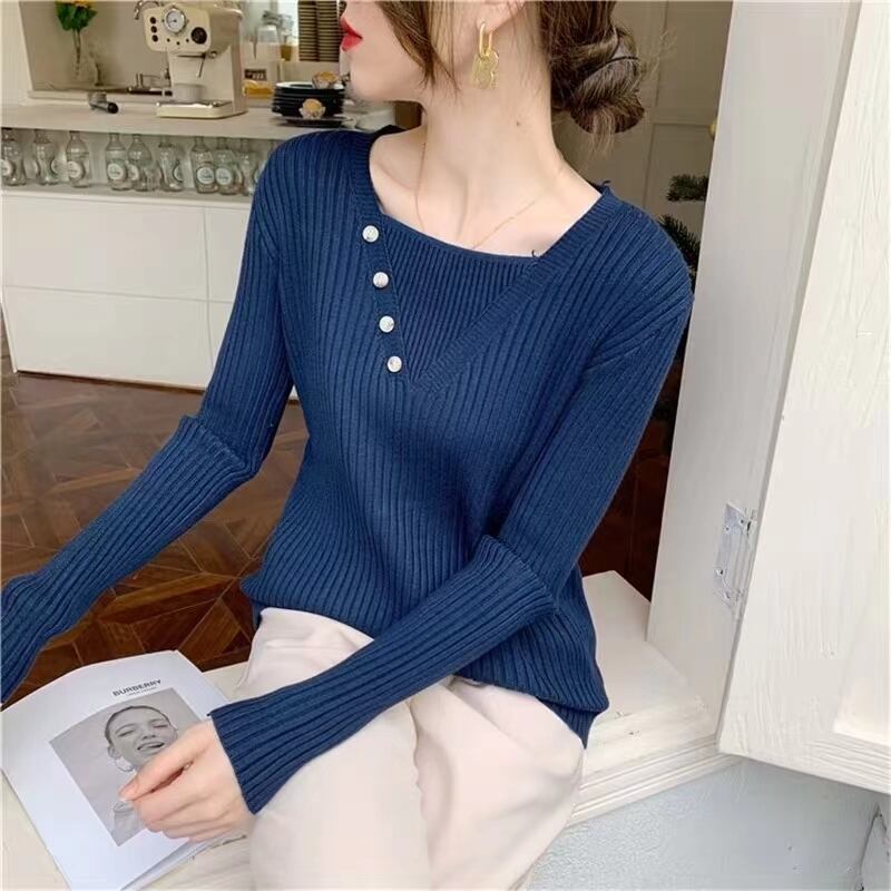 レイヤード風　リブニット  AJ111-551