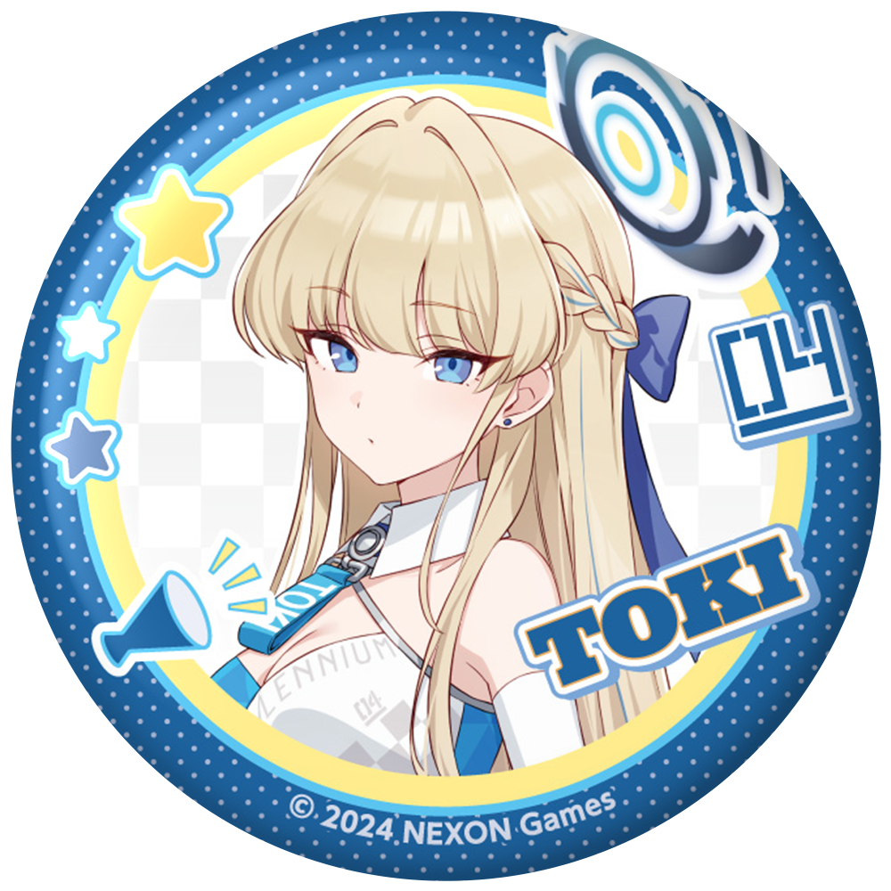 u*3様 ブルーアーカイブ　レコード風キーホルダー　缶バッジ　コンプリートセット u*3様 ブルーアーカイブ レコード風キーホルダー 缶バッジ