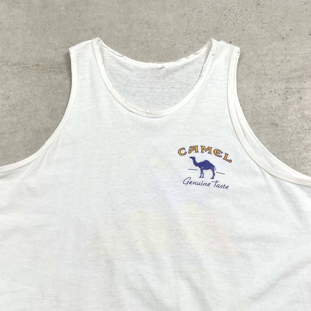 90年代 CAMEL キャメル タバコ アドバタイジングプリント タンクトップ 