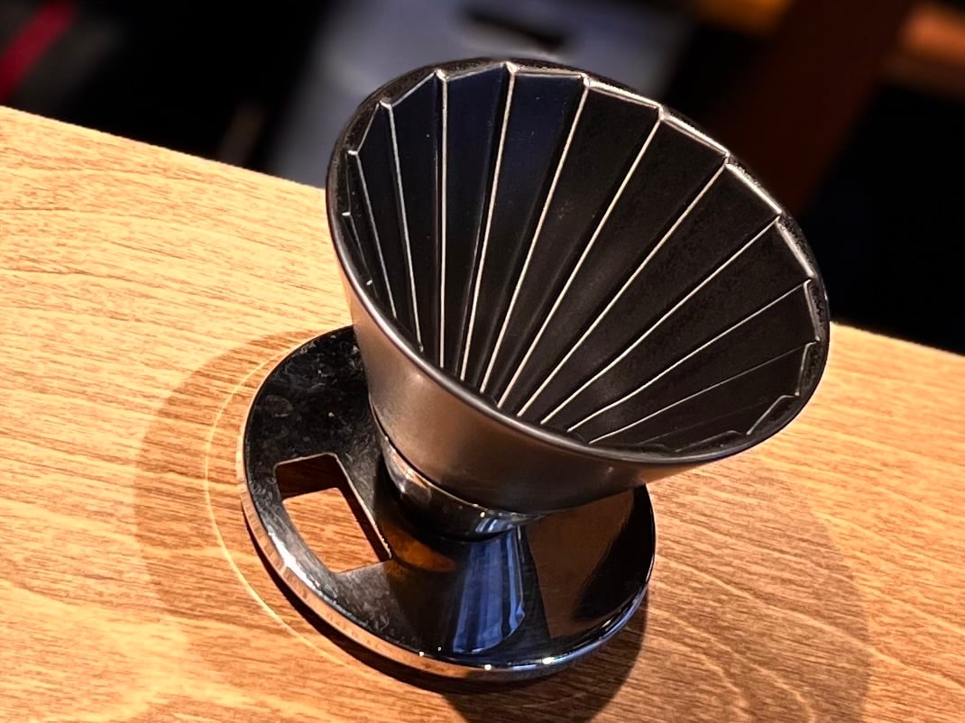 最終販売です amadana ドリップ式コーヒーメーカー ブラック 【公式通販】