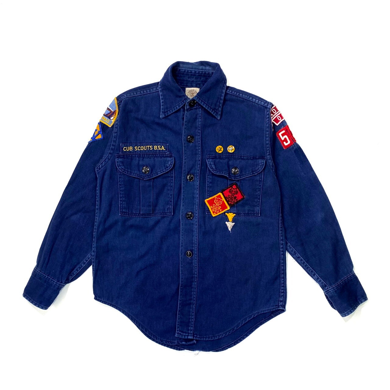 キッズ】60年代 BOY SCOUTS OF AMERICA ボーイスカウトシャツ 長袖 