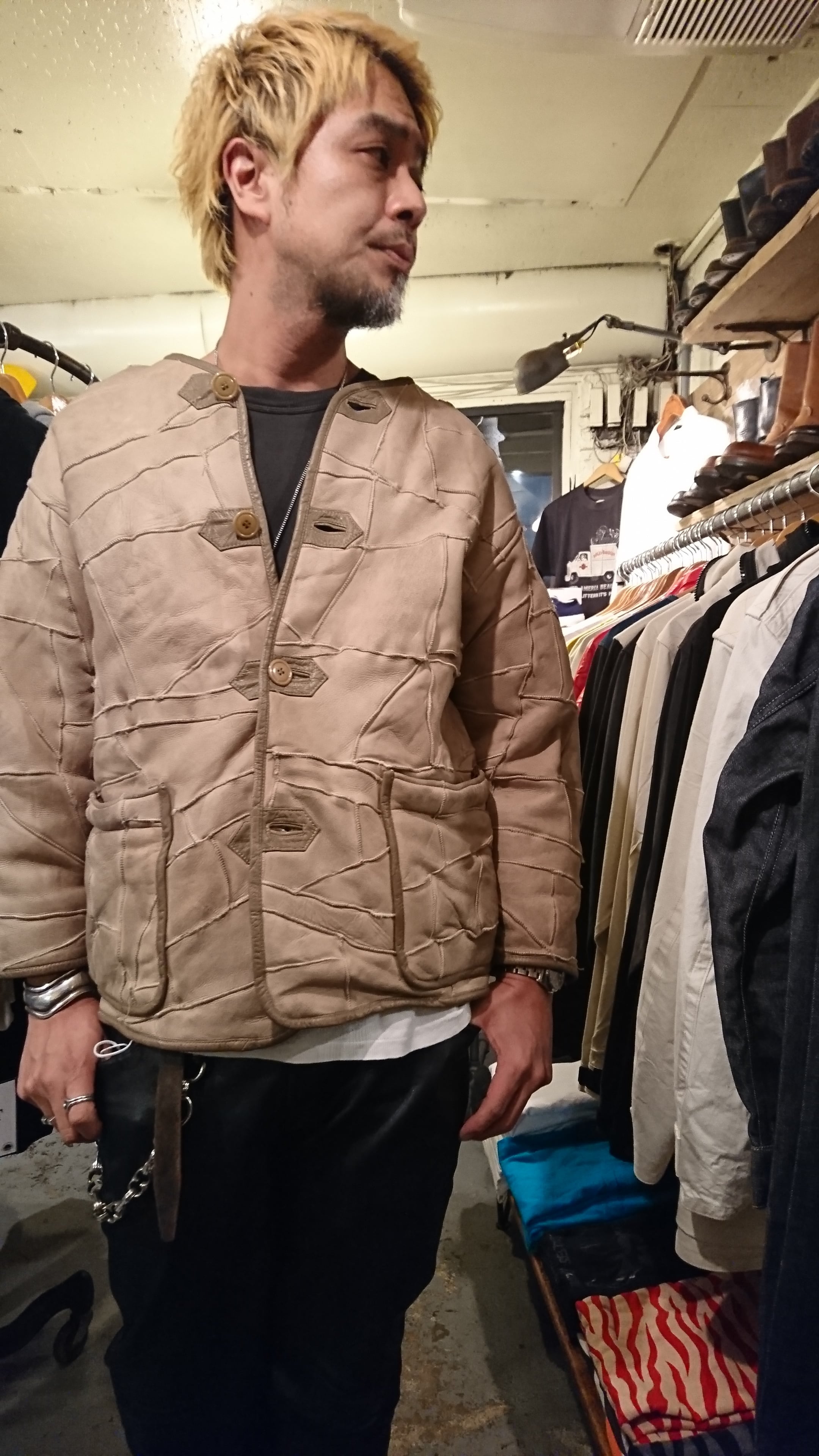 HAI sporting gear/80s boa  jacket