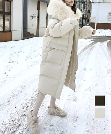 人気☆ドゥーズィエムクラス LAMB コート ノーカラー サイドスリット 