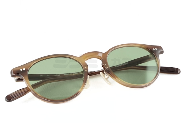 【King Gnu 常田大希さん着用モデル】BOSTON CLUB サングラス HUDSON”R” Col.02 SUN ボストン 眼鏡 ボストンクラブ ハドソン 鯖江 日本製 正規品-4枚目