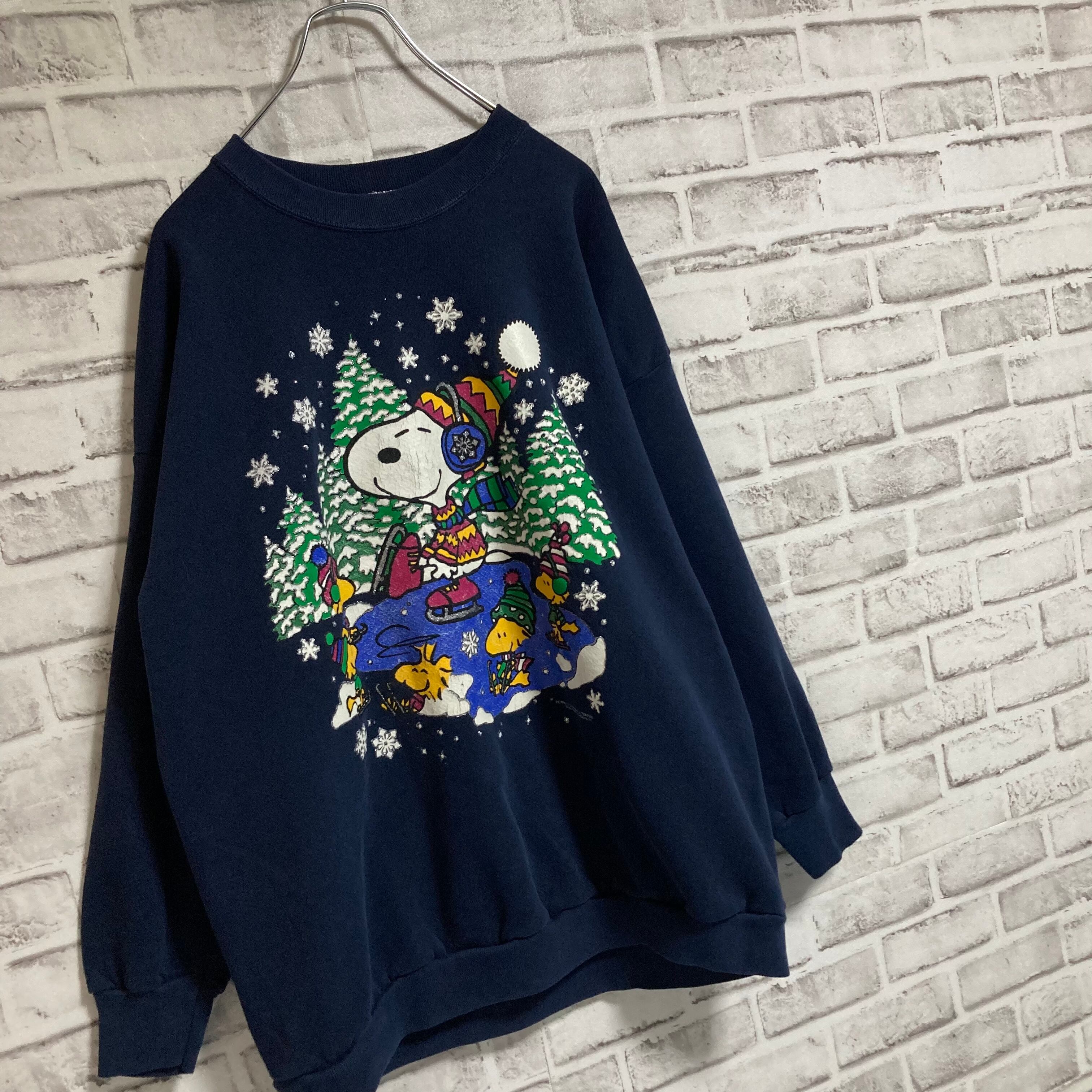 MBC】L/S Sweat L 90s Made in USA “ SNOOPY” スヌーピー ウッド