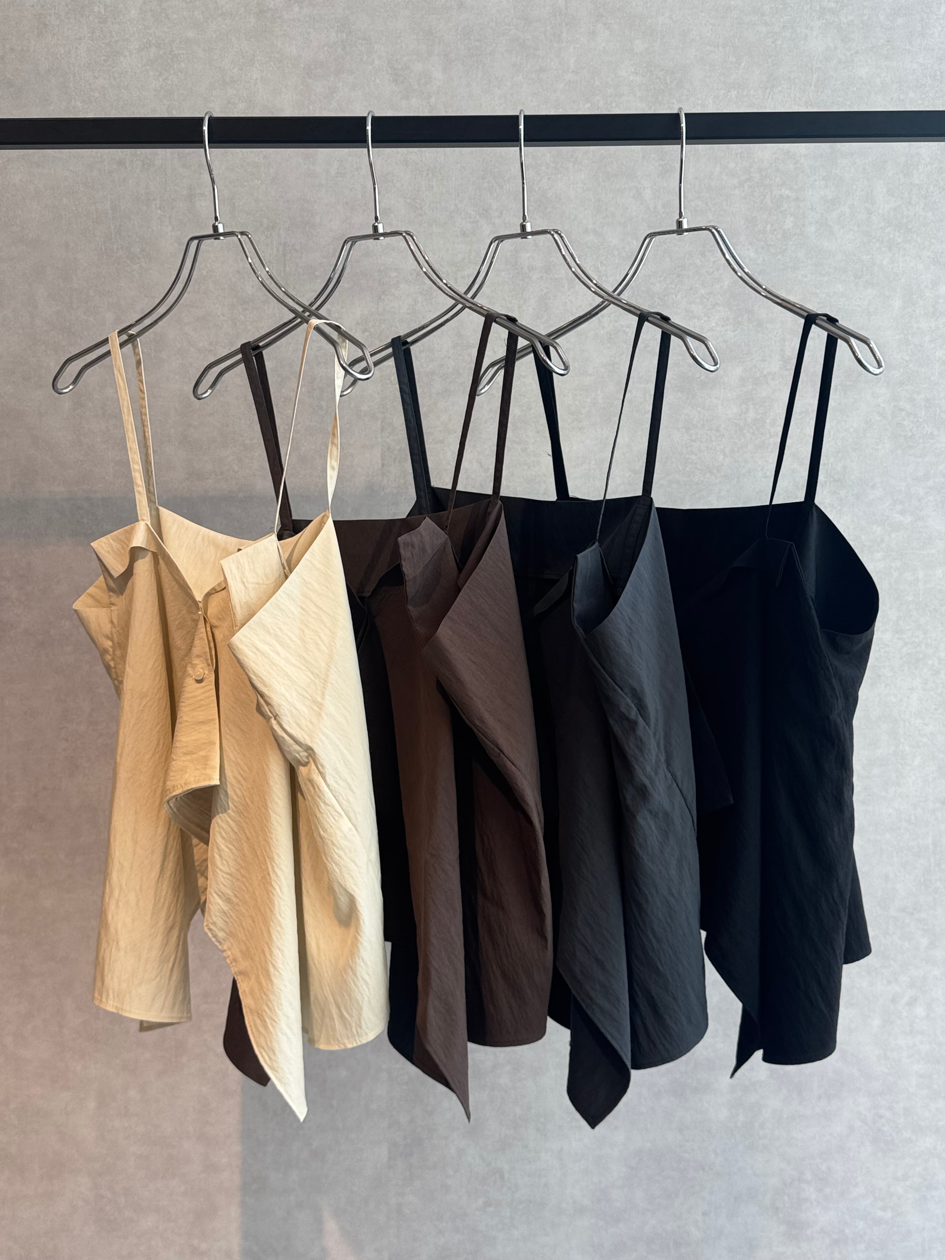 button design camisole vest