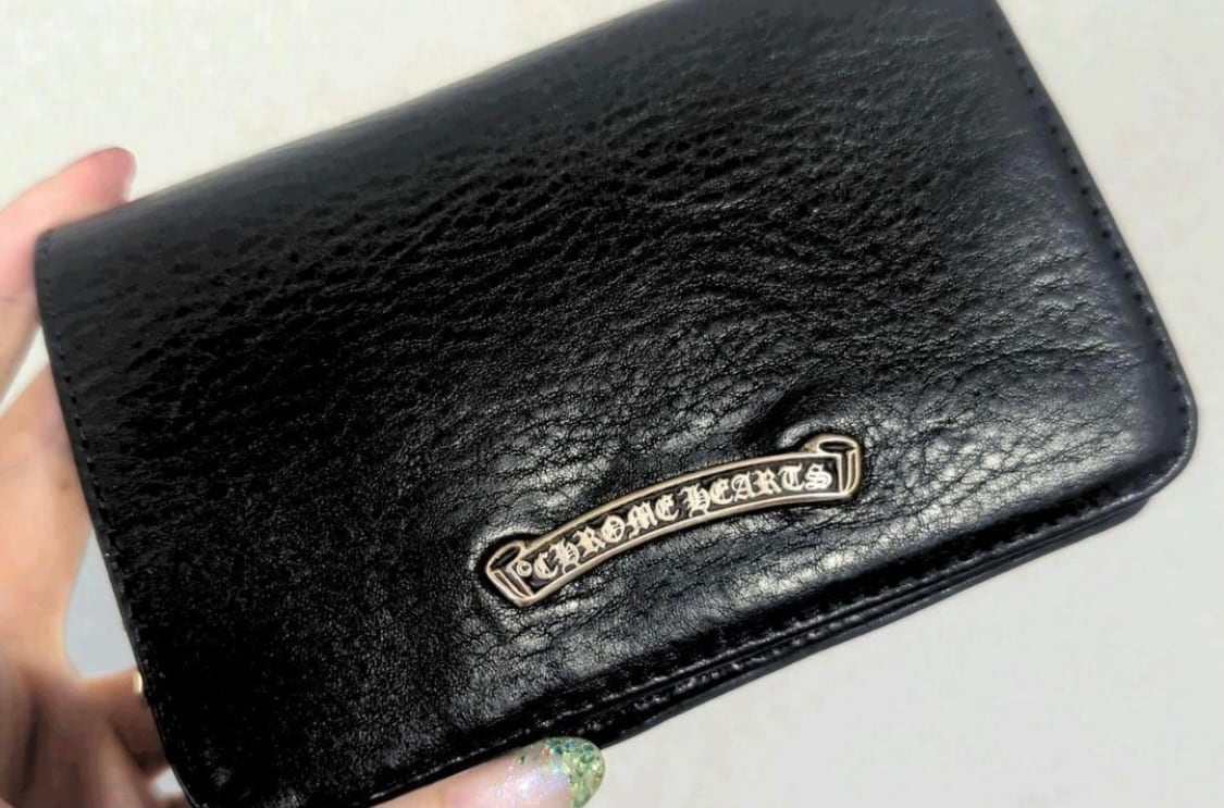 最上級美品 ChromeHearts クロムハーツ ウォレット ジョーイ 財布