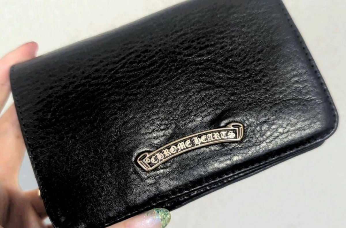 CHROME HEARTS クロムハーツ ジョーイ ウォレット ブラック ヘビー 