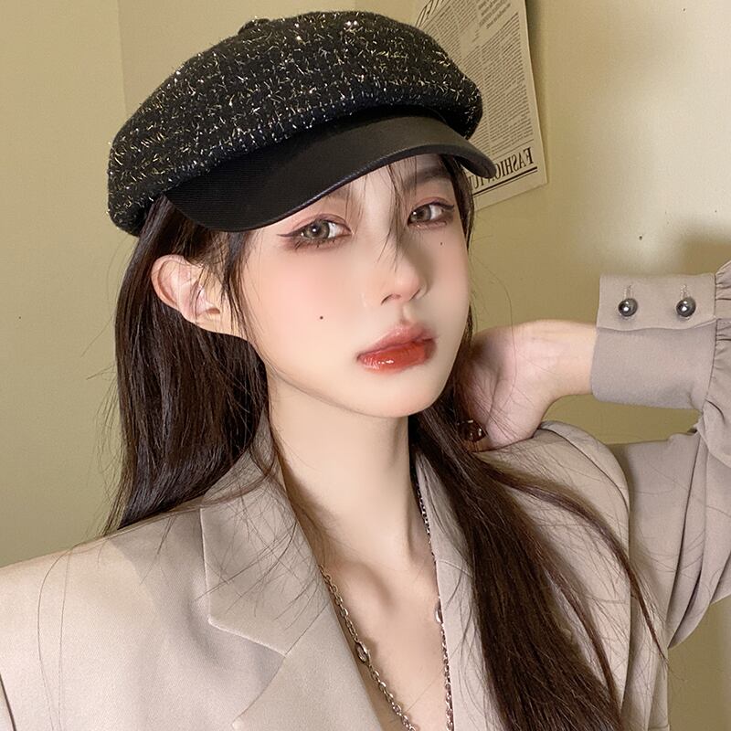 オータムウィンタースタンダードブラックレッドスプリング レトロ 帽子 春物 秋物 冬物 ベレット ヘアアクセサリー ブラック・アイド・ピーズ22127457897