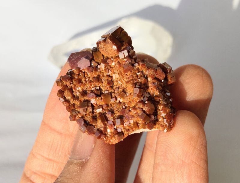 ∞バナジナイト・原石 結晶