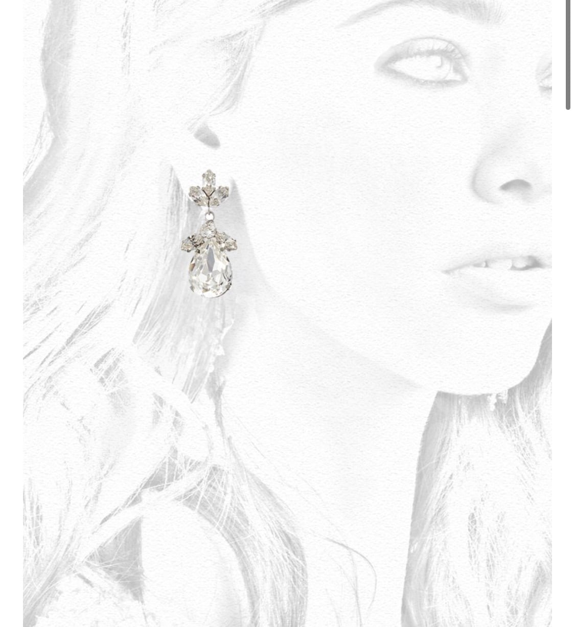(超美品)【Elizabeth Bower】Classic Drop イヤリング Elizabeth Bower】Classic Drop イヤリング | ウェディング