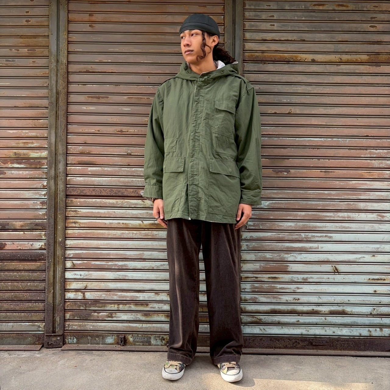 70s 韓国軍 実物 スノーパーカー フィールドパーカー ミリタリー M