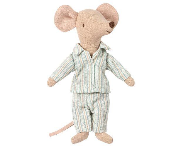 Maileg おにいちゃんネズミ パジャマ 赤ちゃん ベビー用品 ごっこ遊び ぬいぐるみ 北欧ベビー用品インポートセレクトショップ Kara Bebis公式通販サイト