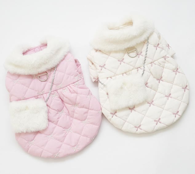 《予約》3102484 キルティングリボンワンピース