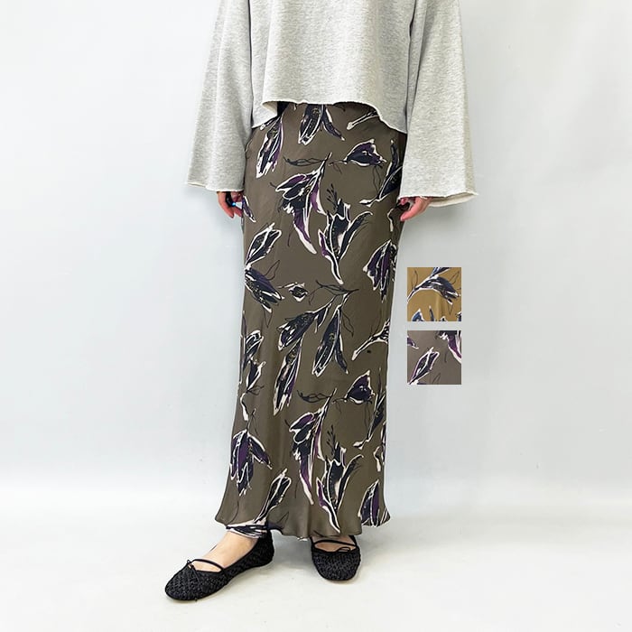 SACRA BLURRED FLORA SKIRT 25SS スカート フラワー a9367c59afa3d18667d2e19e5e9f76