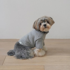 【予約】[ togethering ] Eyelet Crop T-Shirt｜Grey