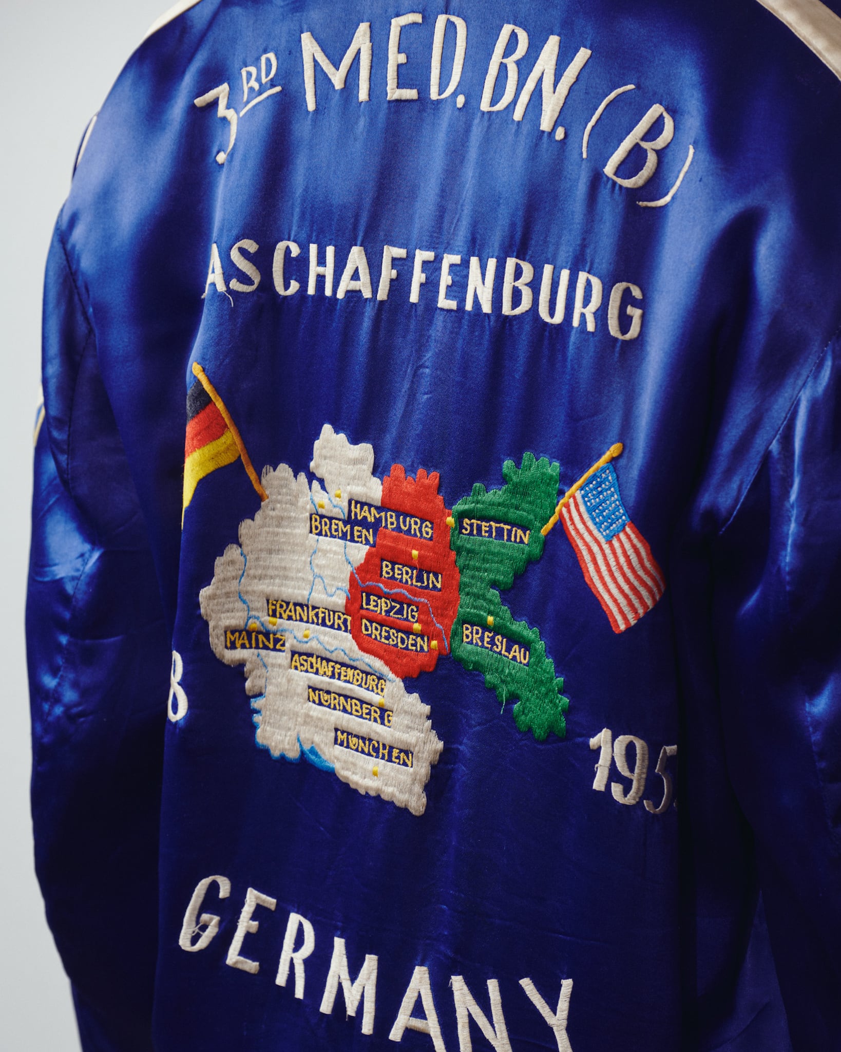 極美品】50s special souvenir jacket vintage U.S. military tank