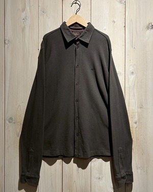 【a.k.a.C.a.k.a vintage】“ETRO” Logo Embroidery L/S Shirt