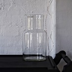 ベトナム製リサイクルガラスフラワーベース(H26cm)