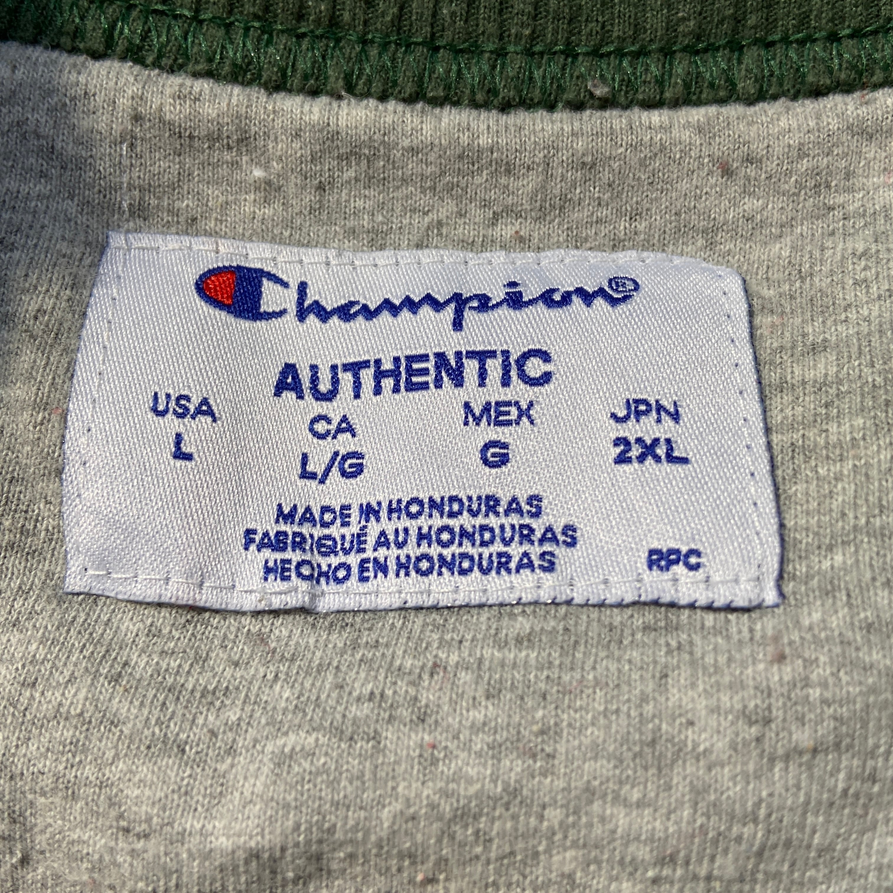 ビッグサイズ Champion チャンピオン ワンポイントロゴ刺繍 スウェット