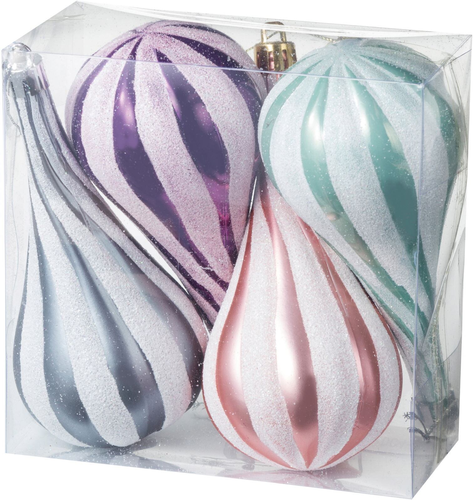 リアドドロップオーナメント　４Ｐ　-　COA-884　4961823706462　クリスマス雑貨 > ポピーオリジナル