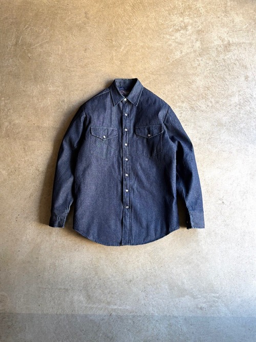 80's Williams Bay “QUILTING LINER WESTERN DENIM SHIRTS”