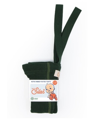 *SILLY Silas  Footed  Dark Forest Green