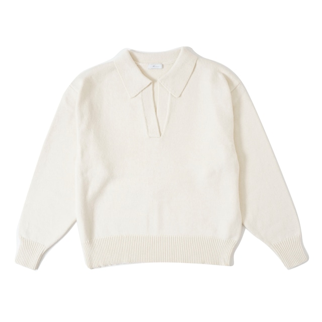 MY___ COTTON WOOL SKIPPER KNIT