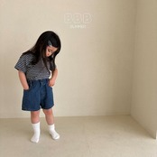 【取寄/韓国直送】BellaBamBina 26/SM ホーダーバイカラーTシャツ|夏服|韓国子供服