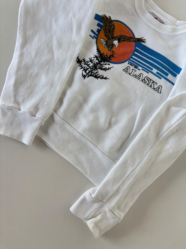 【4-5T相当・vintage】ALASKAスウェット