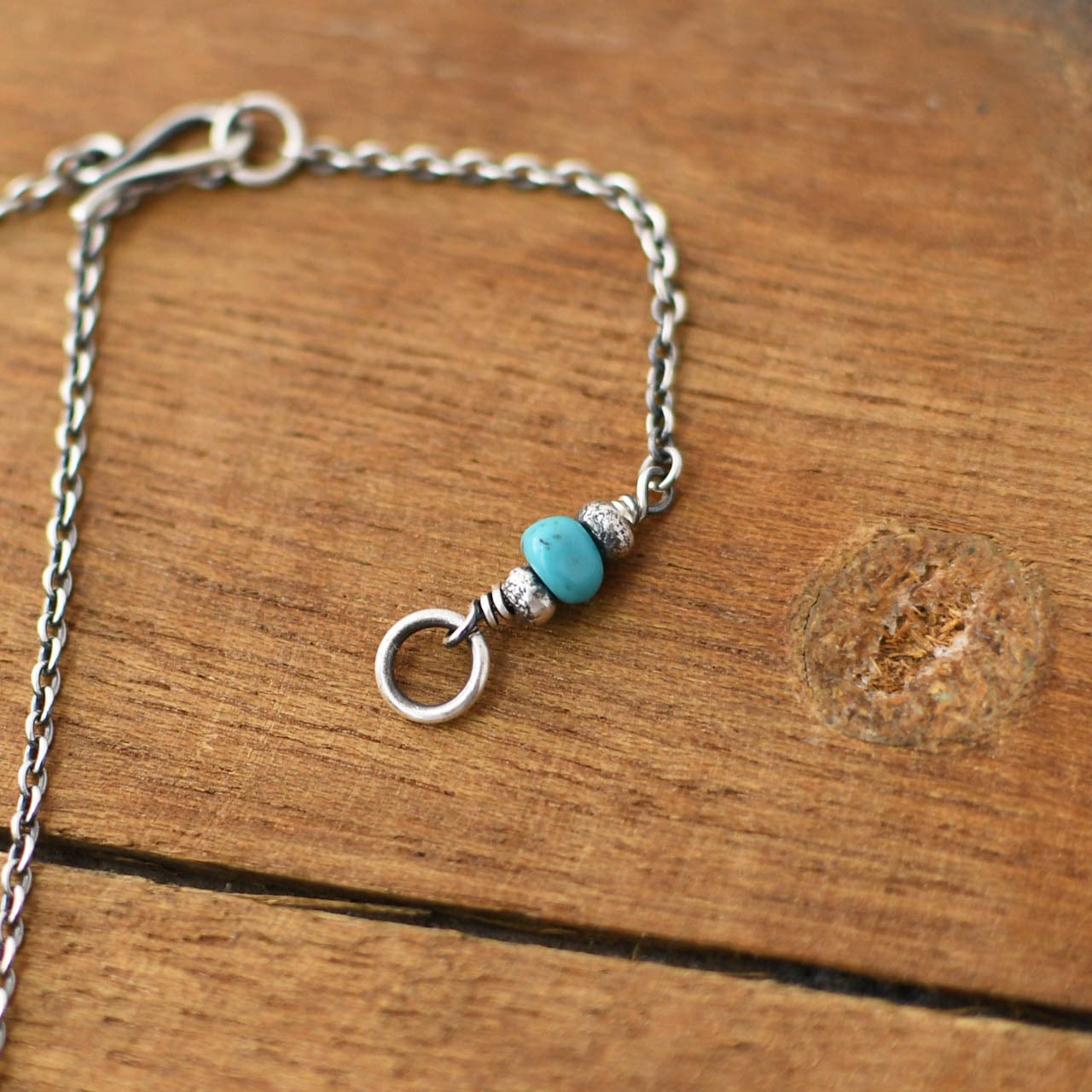 ターコイズ　ネックレス Sunku 39 [サンク] Square Turquoise Necklace [SK-182] スクエア