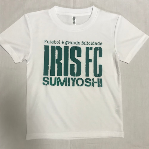 アイリス　Tシャツ（ホワイト）ステンシルタイプ