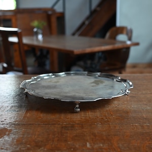 Tray / トレイ〈 プレート・シルバー・サルヴァ・店舗什器・アンティーク・ヴィンテージ 〉113668