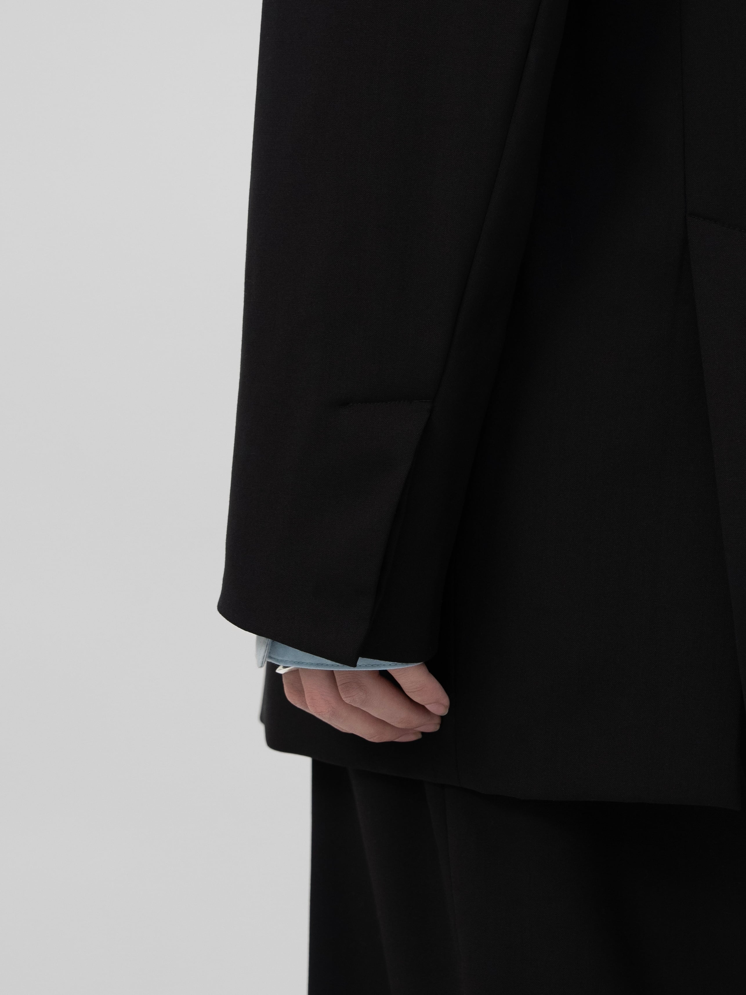 ジャケット・アウター LAPIIS DOUBLE WOOL JACKET LAPIIS ジャケット テーラードジャケット DOUBLE BREASTED FLY FRONT