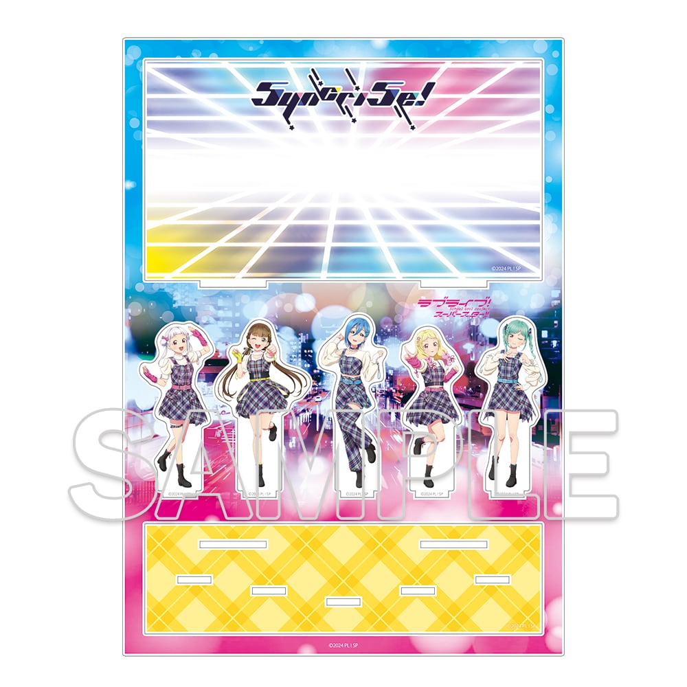 ラブライブ！スーパースター！！アクリルジオラマ Ver.心・技・体