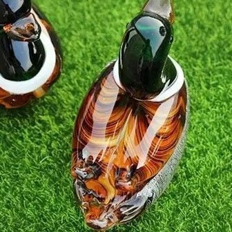 オブジェ おしどり おしゃれ かわいい インテリア 置物 動物 アニマル