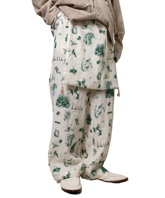 Midorikawa / MID26SS-PT09  APRON PANTS(CANDLE)