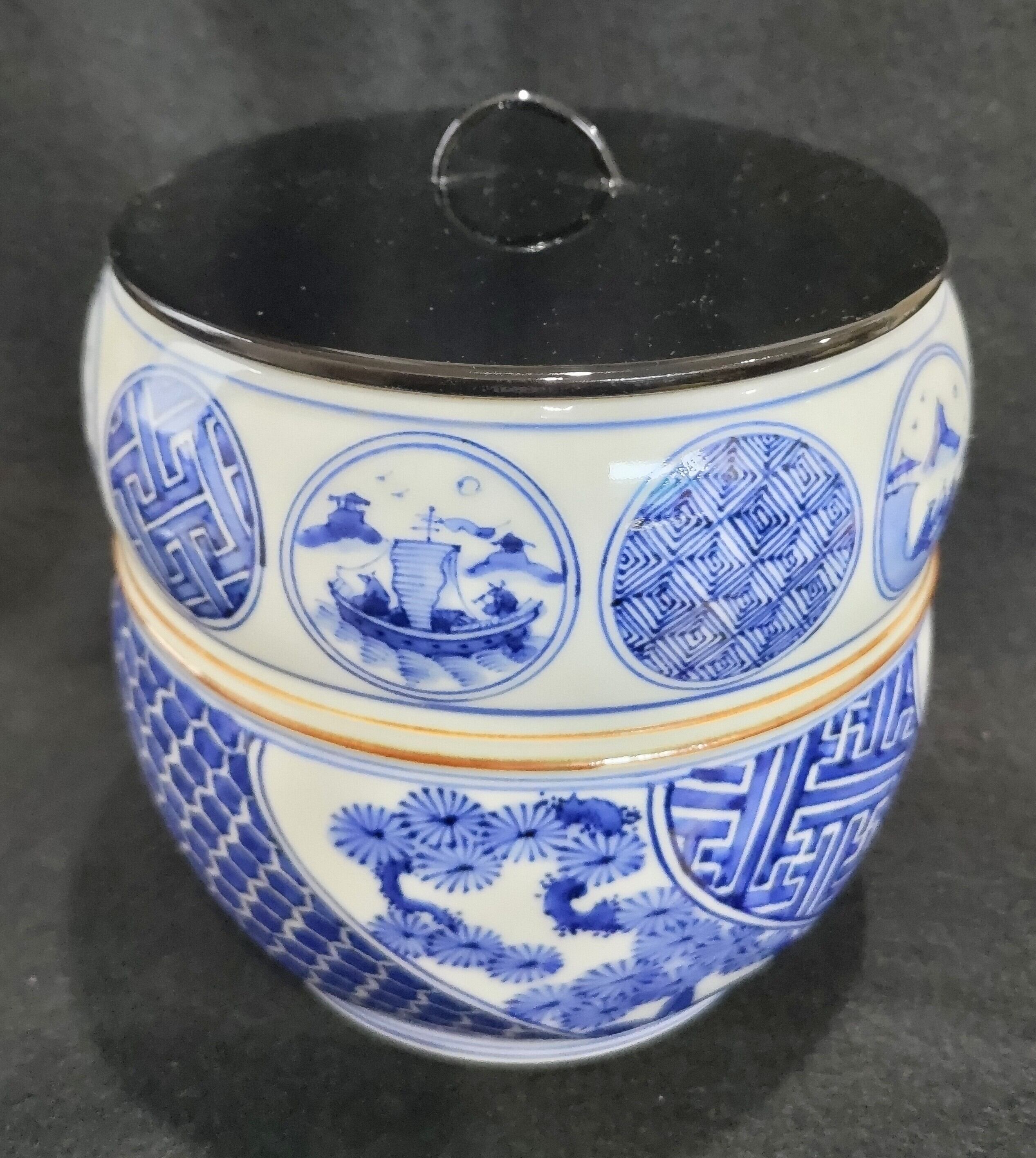 山中塗 中棗 松喰鶴蒔絵 | 茶道具 荒木関