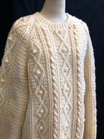 1970s Hand Knitting Aran Sweater