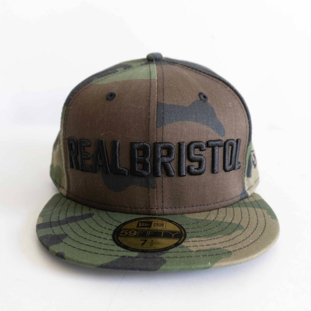 fcrb 迷彩 neweraキャップ 美品】F.C.Real Bristol (F.C.R.B.)×NEWERA【ベースボール キャップ