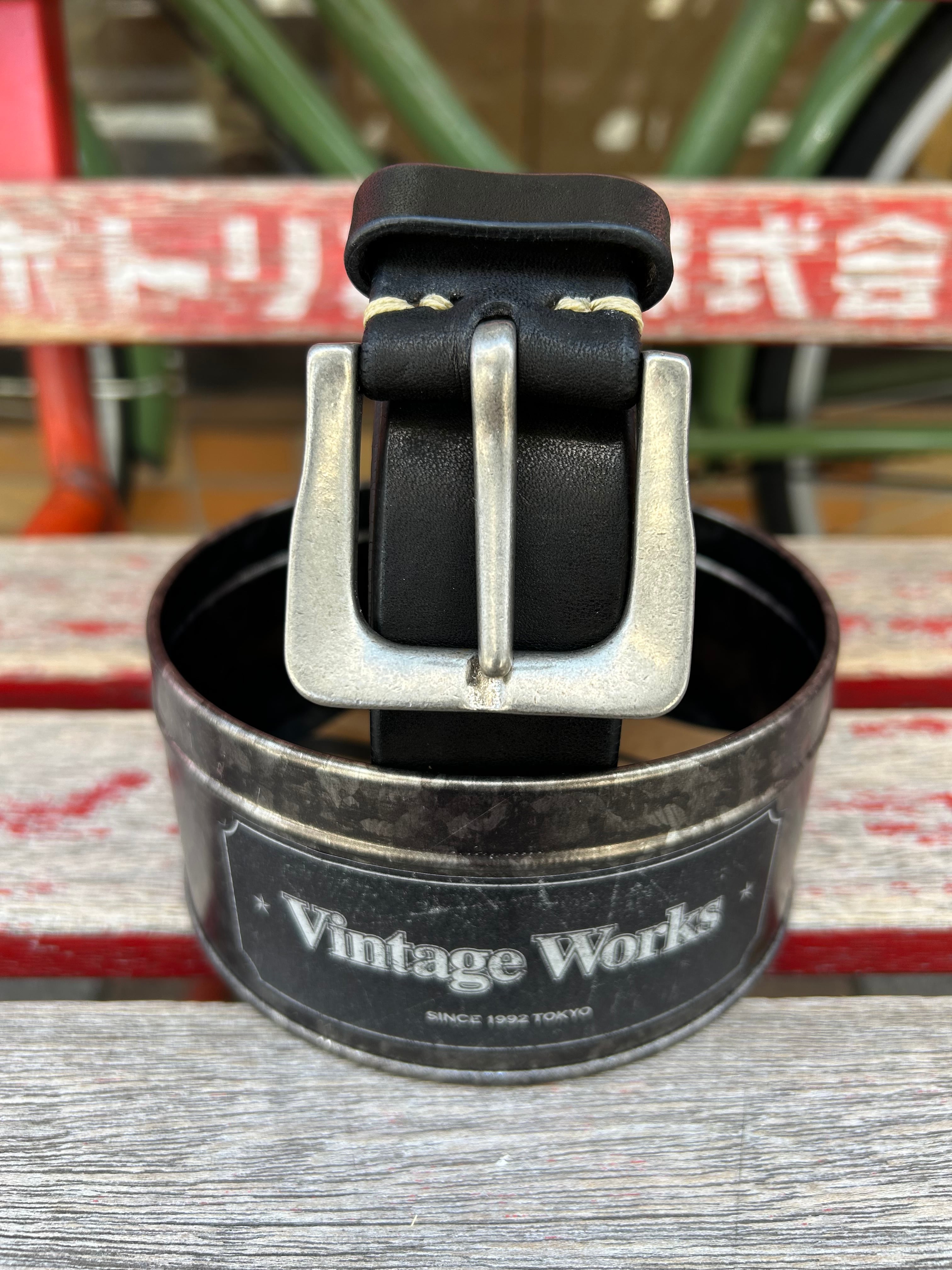 VINTAGE WORKS DH5679 レザーベルト 31/79 Vintage Works ヴィンテージワークス 独自の製法!!質実剛健なレザー