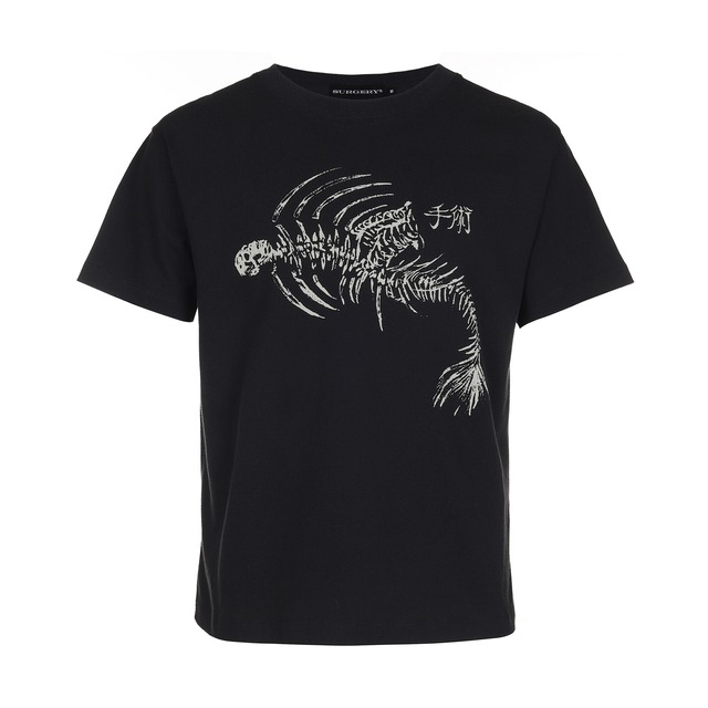 [SURGERY] surgery bone mermaid t-shirts 'black' 正規品 韓国ブランド 韓国通販 韓国代行 韓国ファッション sur8ery サージェリー 取扱店 日本 店舗