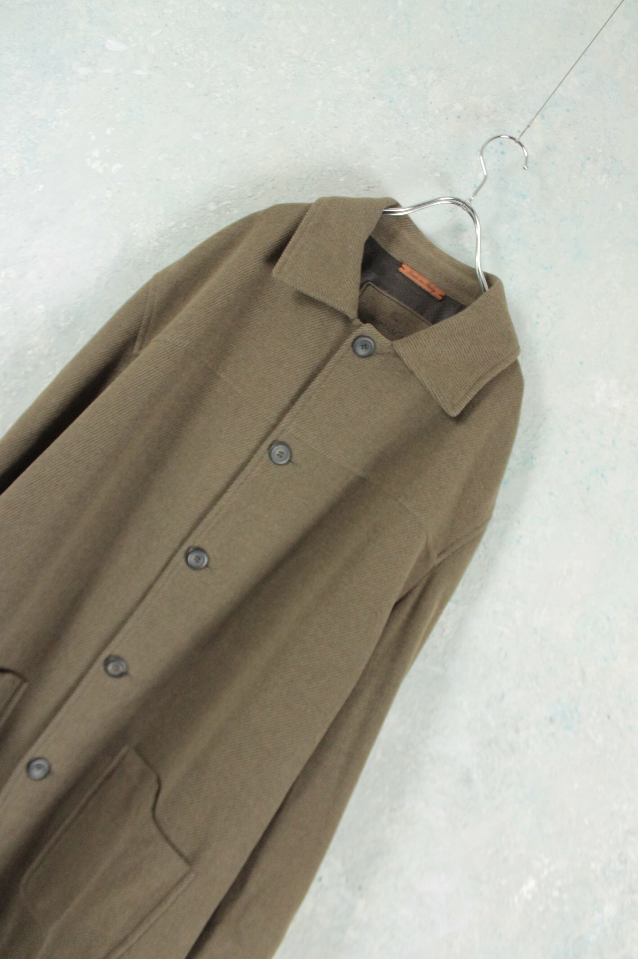 Ermenegildo Zegna スムース オーバーサイズ デザインカバーオール