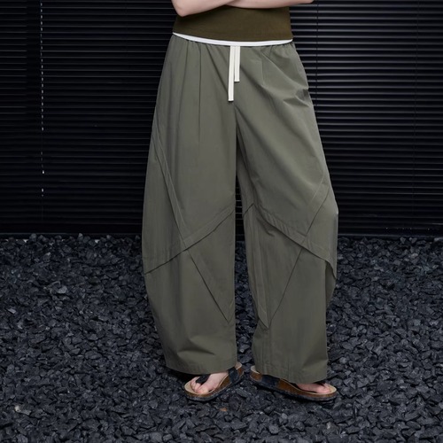 デザイントリムボリュームパンツ ・20835