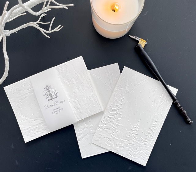 NOELエンボスポストカード３枚セット