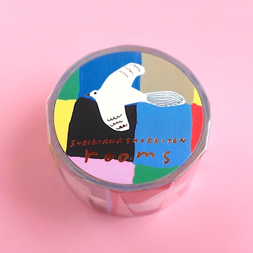 【Subikiawa.】箔押しマスキングテープ「rooms」