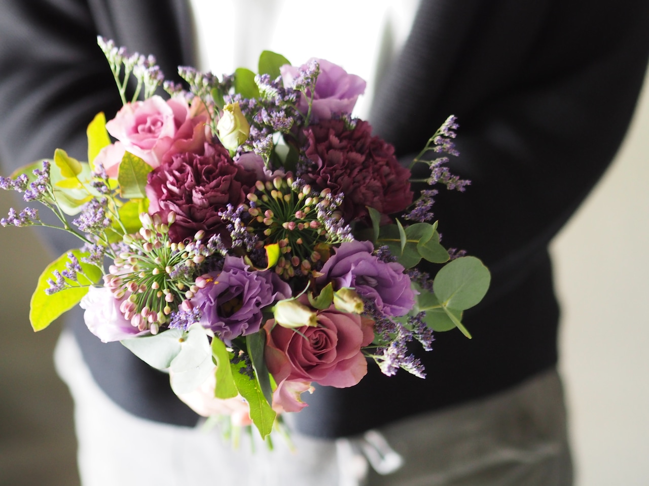 【Fresh bouquet】季節の生花のお任せブーケ S